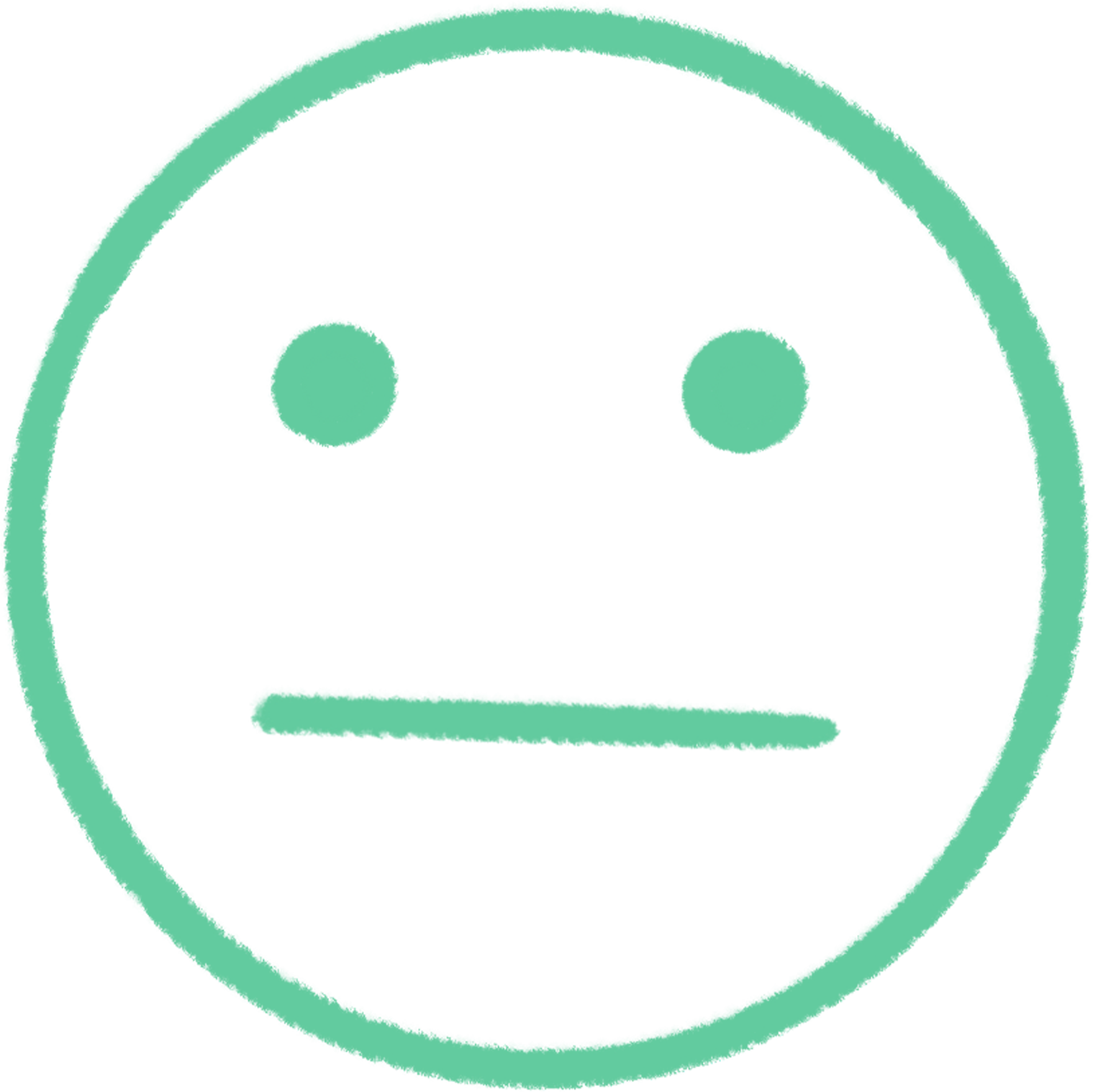 Verdrietige smiley
