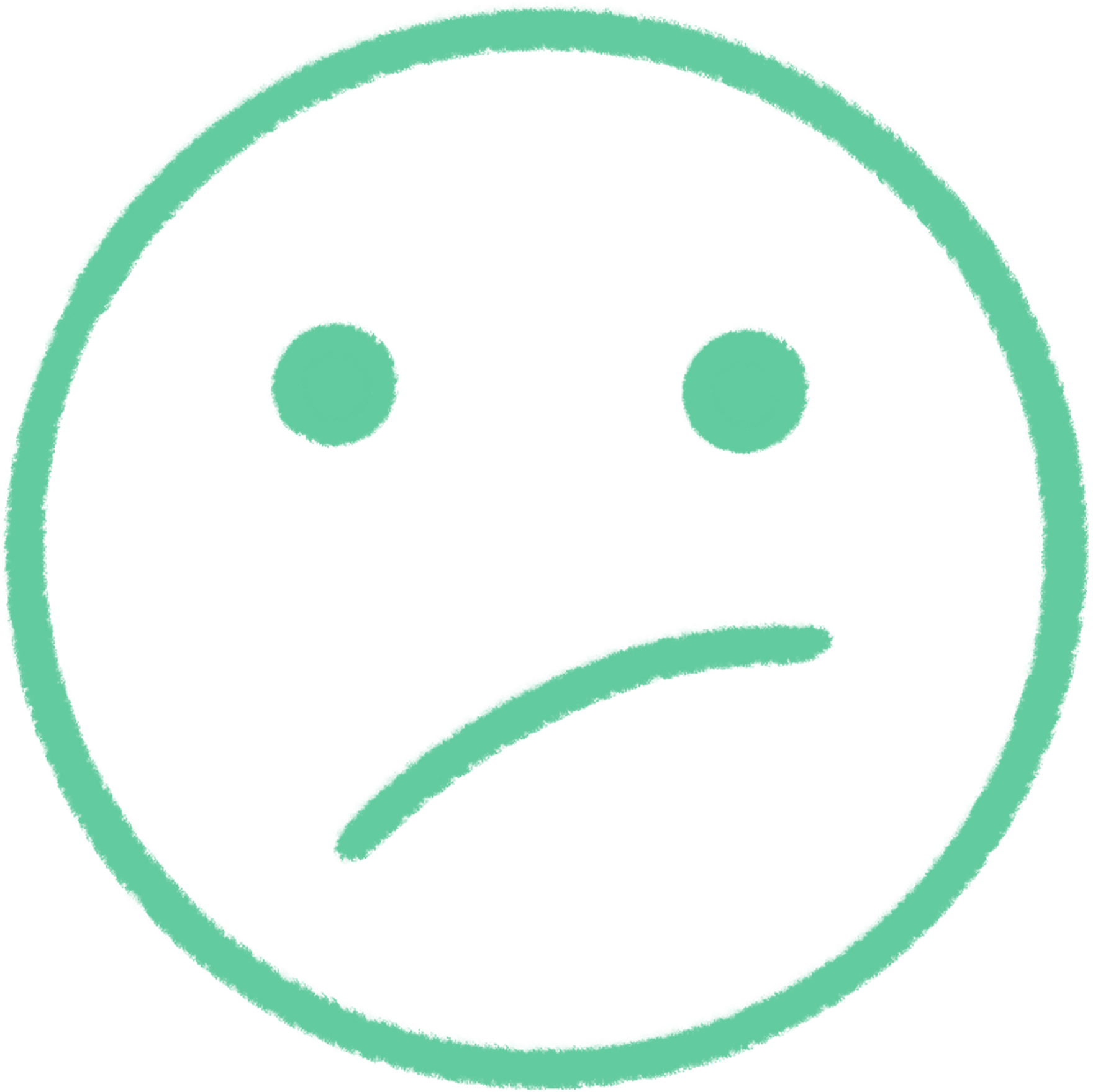 Denkende smiley